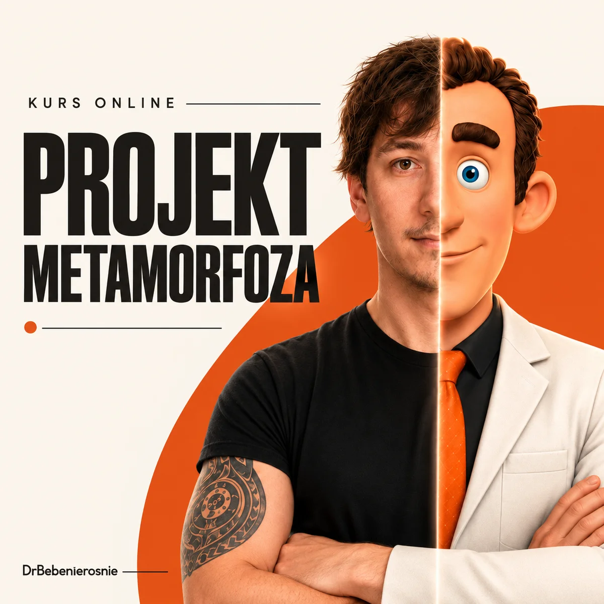 Okładka kursu Projekt Metamorfoza z Adrianem i Doktorkiem